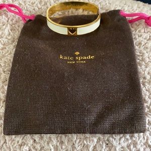 Kaye Spade hole punch hinge bangle